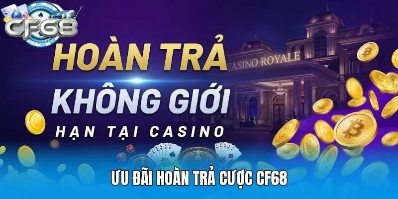 Ưu đãi hoàn trả cược CF68